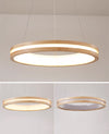 Round Pendant Lamp,Wooden Dining Room