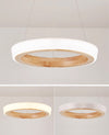 Round Pendant Lamp,Wooden Dining Room