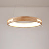 Round Pendant Lamp,Wooden Dining Room