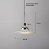 Designer minimalist UFO chandelier restaurant lamp