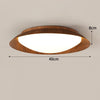 Retro personality LED bedroom ceiling lamp