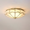 Vintage Petal Bedroom Ceiling Lamp