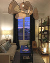 Screen Cannage Suspension Chandelier