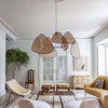 Screen Cannage Suspension Chandelier