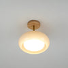 Simple spherical entrance corridor ceiling lamp