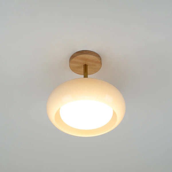Simple spherical entrance corridor ceiling lamp