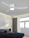 Simple style bedroom living room ceiling fan light