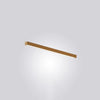 Solid Wood Long Strip Ceiling Lamp