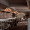 Vintage Wooden Pendant Light, Dining Room