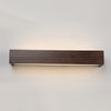 Wall Mounted Mirror Front Light, Wooden Rectangular Bathroom Vanity Light