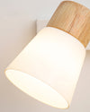 White Glass Wall Light