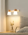 White Glass Wall Light