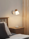 White Glass Wall Light