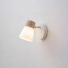 White Glass Wall Light