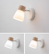 White Glass Wall Light