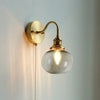 Japanese style copper wall lamp