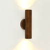 Wooden Two-way Light Wall Lamp, Can Be Rotated