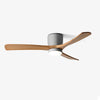 Wooden fan blade fan lamp