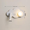 Cloud bedroom bedside wall lamp