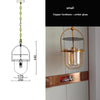 Simple creative glass chandelier