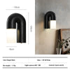 Creative personality solid wood wall lamp