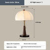 Chinese retro solid wood table lamp