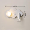 Cloud bedroom bedside wall lamp