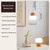 Japanese style cream style dining pendant lamp