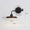 Foldable flying saucer wall lamp