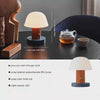 Nordic rechargeable touch portable desk lamp