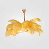 Ostrich Feather Bedroom Chandelier