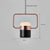 Nordic creative long strip dining pendant light