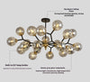 Magic Bean Molecular Chandelier