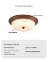 American retro bedroom ceiling lamp