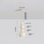 Cream style creative gourd lamp chandelier