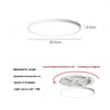 Minimalist ultra-thin LED ceiling light