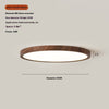 Japanese style ultra-thin bedroom ceiling lamp