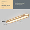 Solid wood LED ceiling light strip