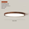 Japanese style ultra-thin bedroom ceiling lamp