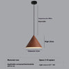 Simple wood grain chandelier