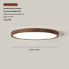 Japanese style ultra-thin bedroom ceiling lamp